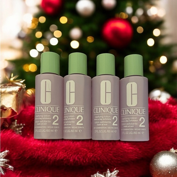 Clinique Other - Clinique Clarifying Lotion 2 (2 fl oz 60ml) – New 4-Pack Authentic